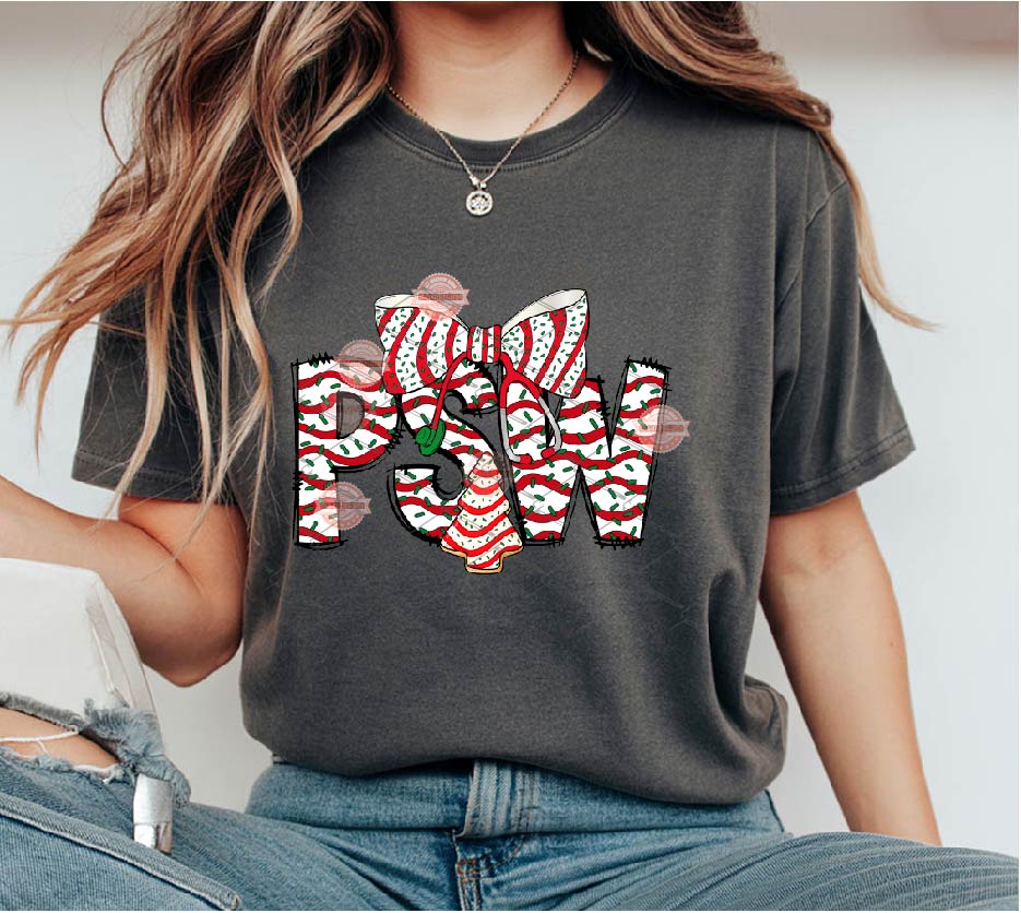 Christmas Tree Cake Alphabet PNG Bundle, Coquette Doodle Letters & Stethoscope Nurse Bow Clipart Download