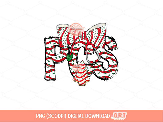 PCS Christmas Tree Cake PNG, Coquette Stethoscope bow Sublimation Healthcare Shirt Design Digital Download