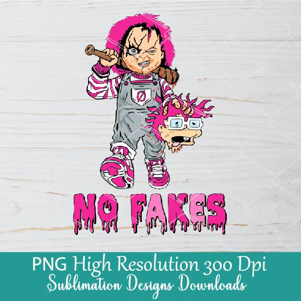 Halloween Chucky Rugrats Chuckie Finster PNG Sublimation Bundle | Dripping No Fakes Horror Spooky Halloween Movie PNG Clipart