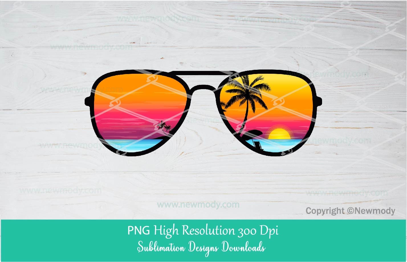 Summer Sunglasses Bundle PNG Sublimation  - Beach Palm Tree Vintage Sunglasses PNG- Glasses Vacation Sublimation - Sunset Sunglasses