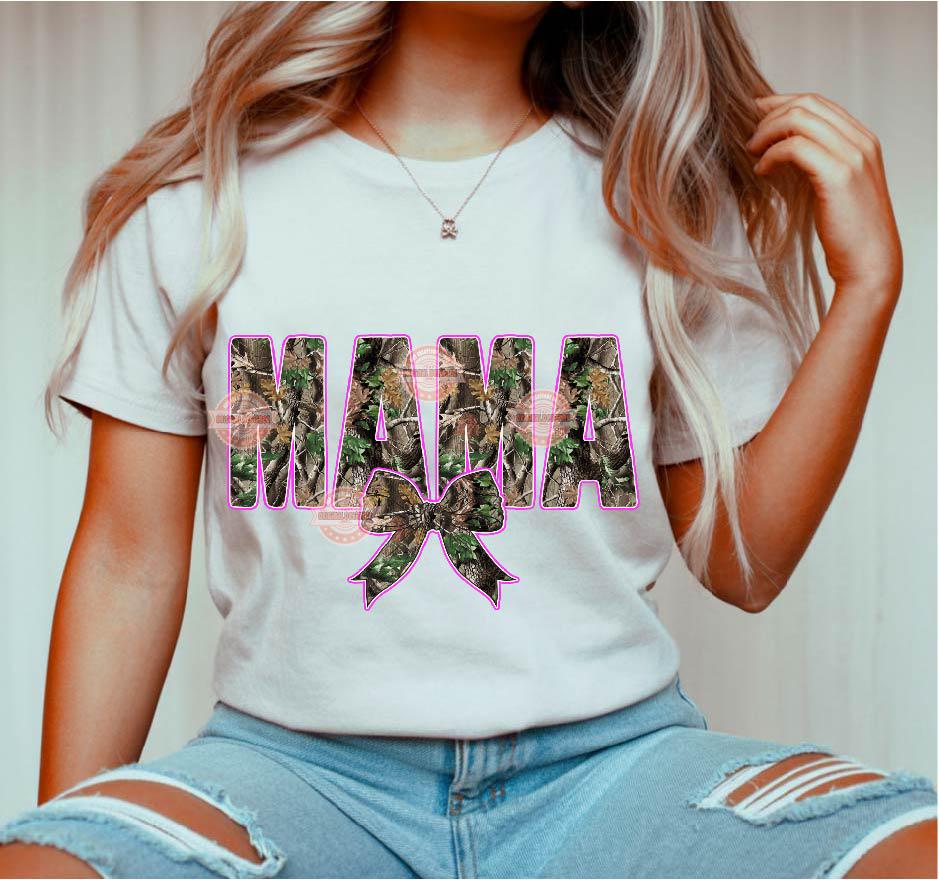 Forest Camo Alphabet PNG: Hunting Army Letters & Numbers Pink Outline Clipart (Digital Download)