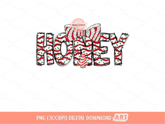 Honey Christmas Tree Cake PNG, Coquette bow Sublimation Holiday Crew Shirt Design Digital Download