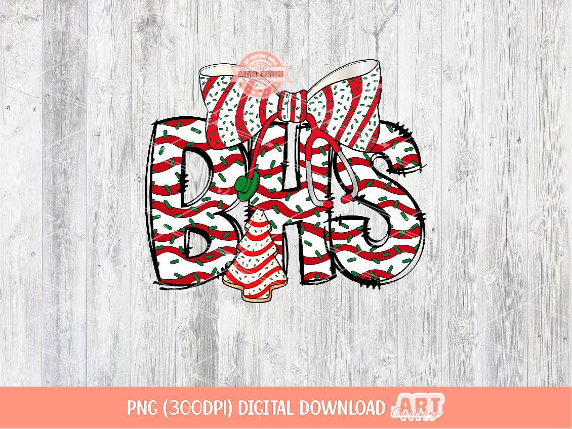 BHS Christmas Tree Cake PNG, Coquette Stethoscope bow Sublimation Healthcare Shirt Design Download