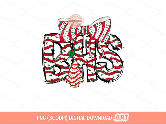 BHS Christmas Tree Cake PNG, Coquette Stethoscope bow Sublimation Healthcare Shirt Design Download