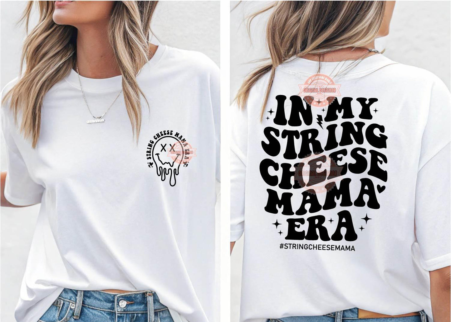 String Cheese Mama Era SVG PNG, Funny Mom Life Shirt Design (Digital Download)