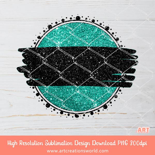 Glitter Turquoise Western Background PNG Sublimation Design - 2 Glitter Western Backgrounds